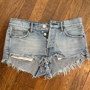 Free People We The Free jean shorts/cutoffs